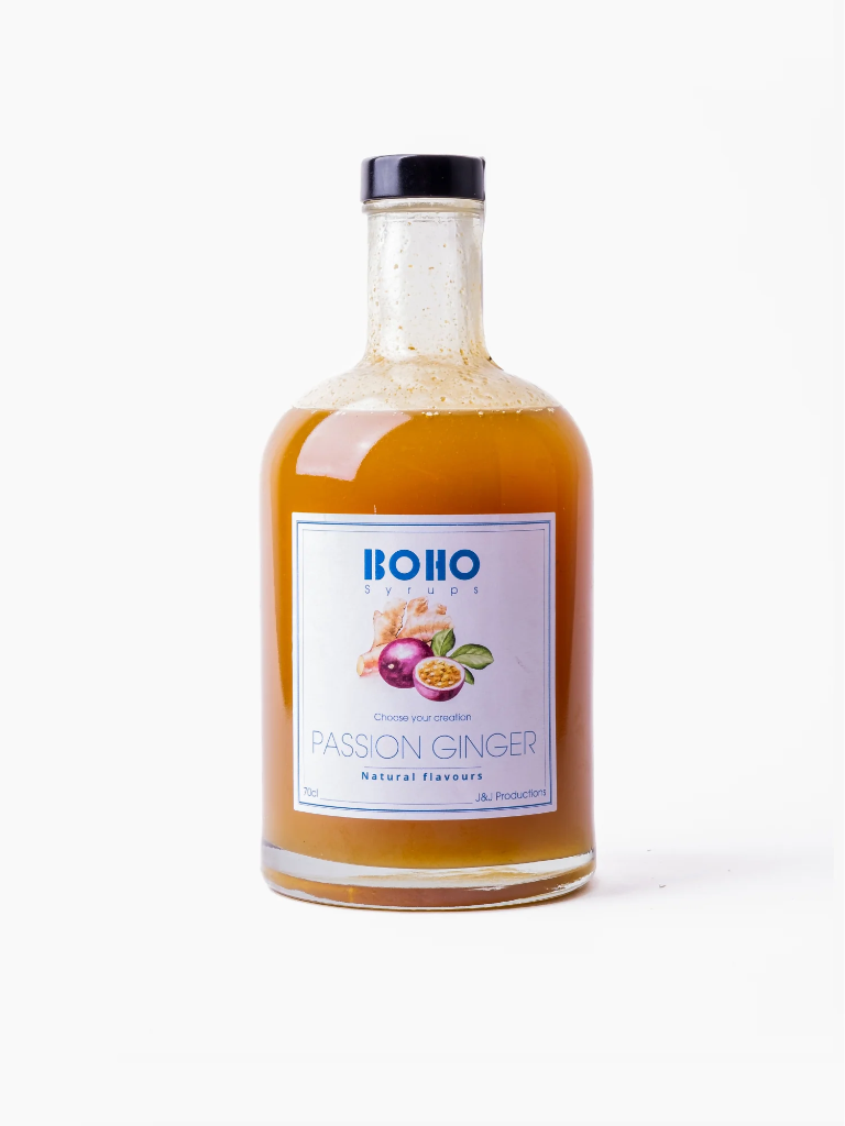 BOHO Syrups Antwerp | Passion Ginger | 70 cl
