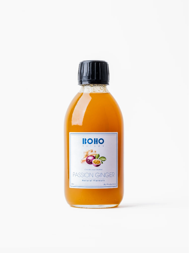 BOHO Syrups Antwerp | Passion Ginger | 25 cl