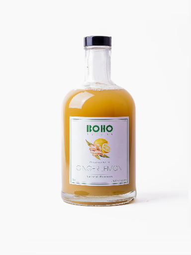 [TCS BOHO Gi Le 70] BOHO Syrups Antwerp | Ginger & Lemon | 70 cl