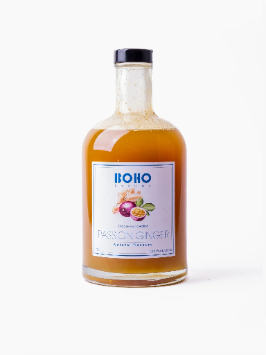 [TCS BOHO Pa Gi 70] BOHO Syrups Antwerp | Passion Ginger | 70 cl